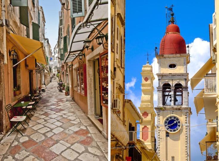 Sole E Luna Studio - Corfu Old Town Extérieur photo